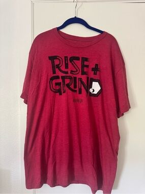 Rise & Grind Baseballism Tee